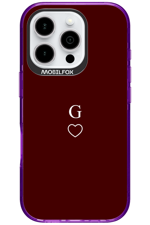 G Burgundia 2.0 - Apple iPhone 16 Pro