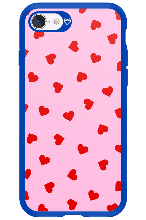 Sprinkle Heart Pink - Apple iPhone SE 2022