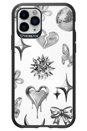 Silver Zone Transparent - Apple iPhone 11 Pro