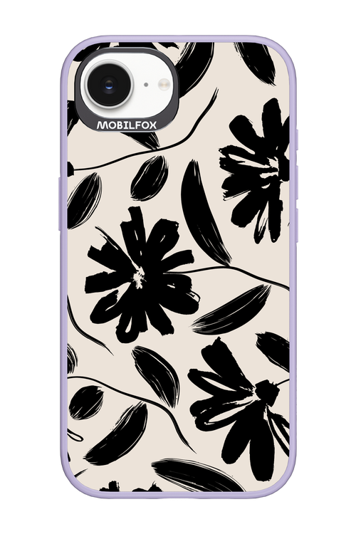 Monochrome Flowerss 2.0 - Apple iPhone 16e