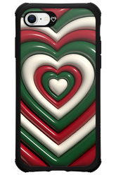 XMAS Hearts - Apple iPhone SE 2022