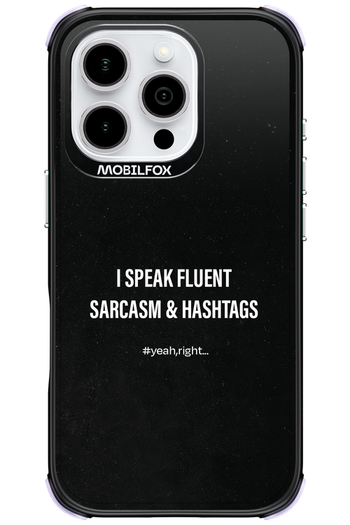 Sarcasm - Apple iPhone 16 Pro