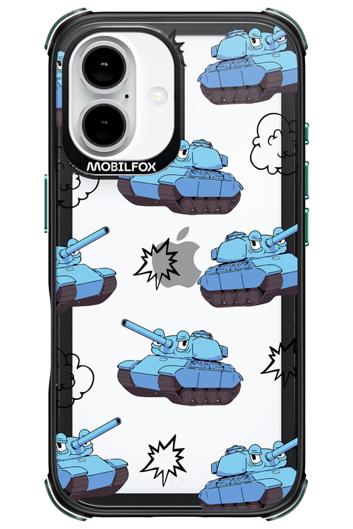 Tank Guy Transparent 2.0 - Apple iPhone 16