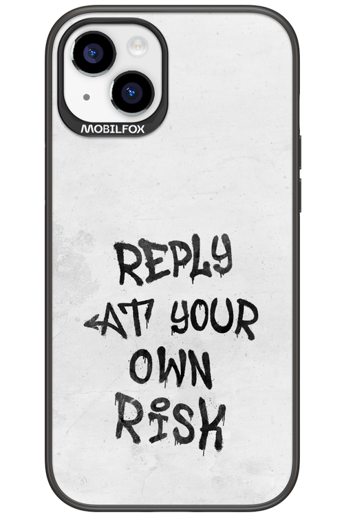 At Your Own Risk 2.0 - Apple iPhone 15 Plus