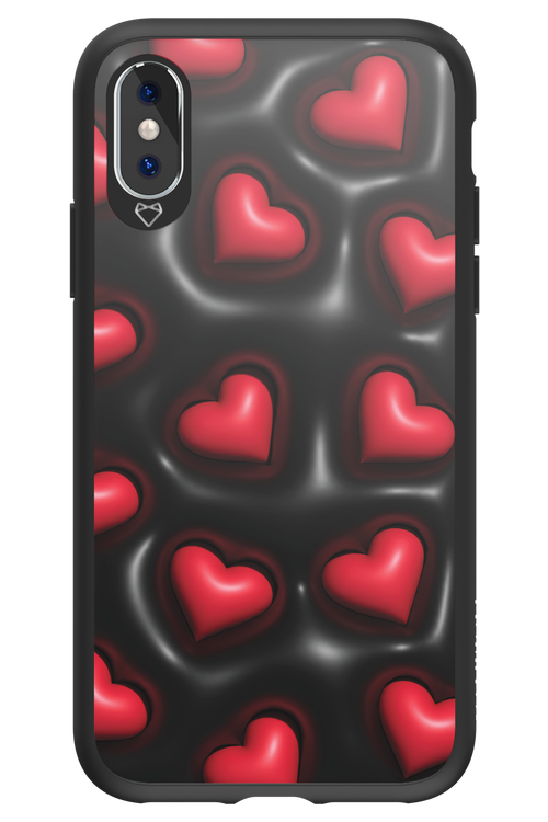 Hearts in love - Apple iPhone XS