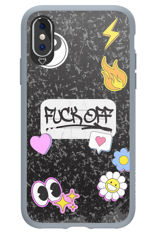Fuck Off Case - Apple iPhone XS