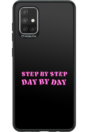 Step by Step Black - Samsung Galaxy A71
