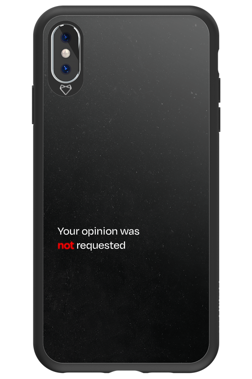Not Requested 2.0 - Apple iPhone XS Max