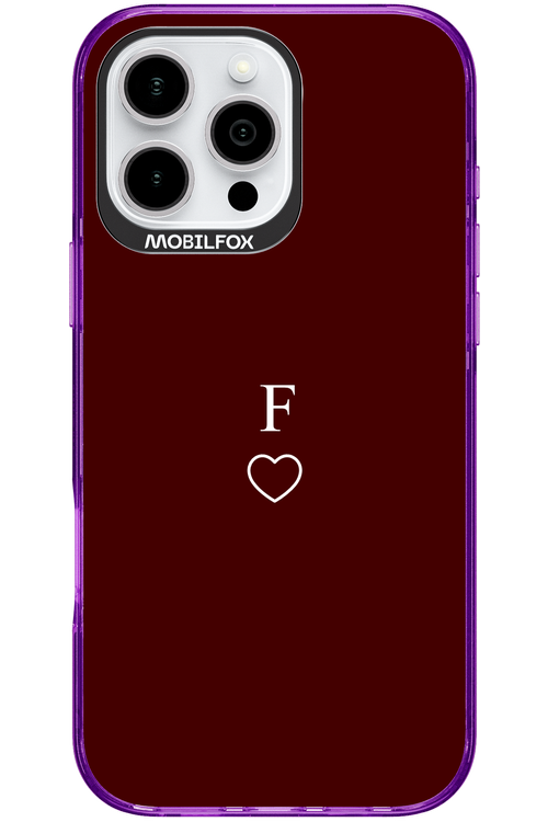 F Burgundia 2.0 - Apple iPhone 16 Pro Max
