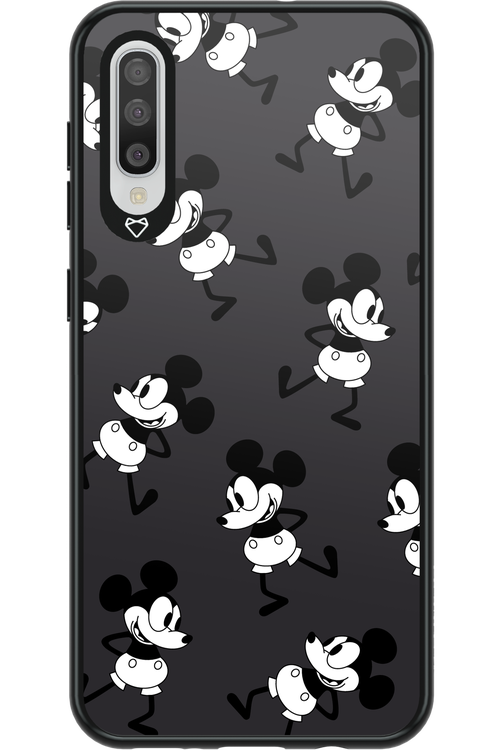 Iconic Mouse (antracite pattern) - Samsung Galaxy A50