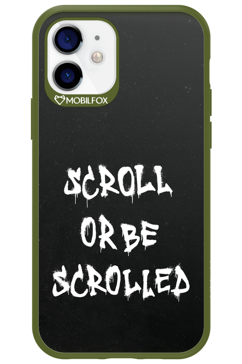 Scroll Black - Apple iPhone 12