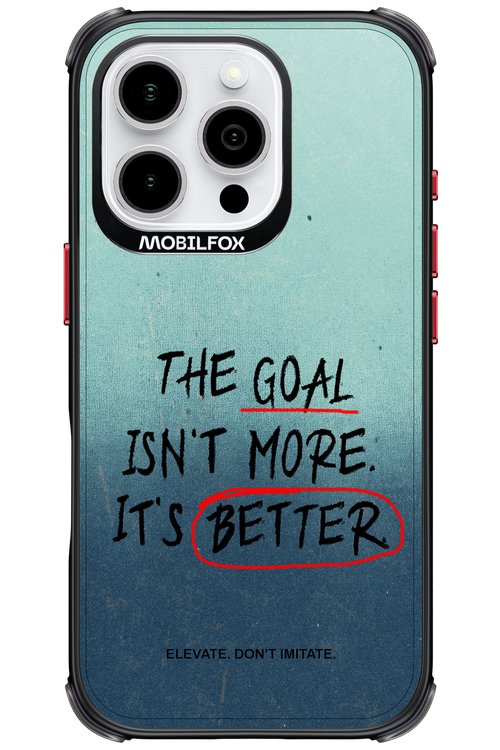 The Goal 2.0 - Apple iPhone 16 Pro