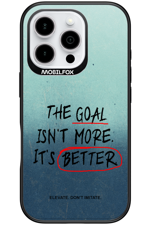 The Goal 2.0 - Apple iPhone 16 Pro