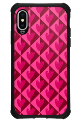 Holiday Heartss - Apple iPhone X