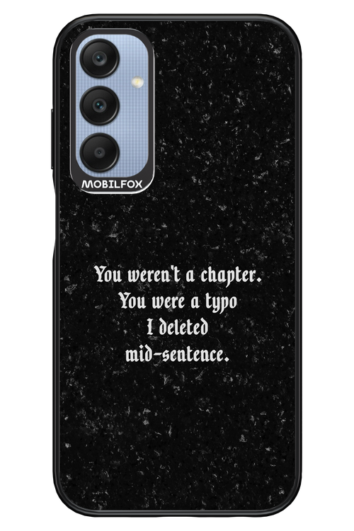 A Typo 2.0 - Samsung A25