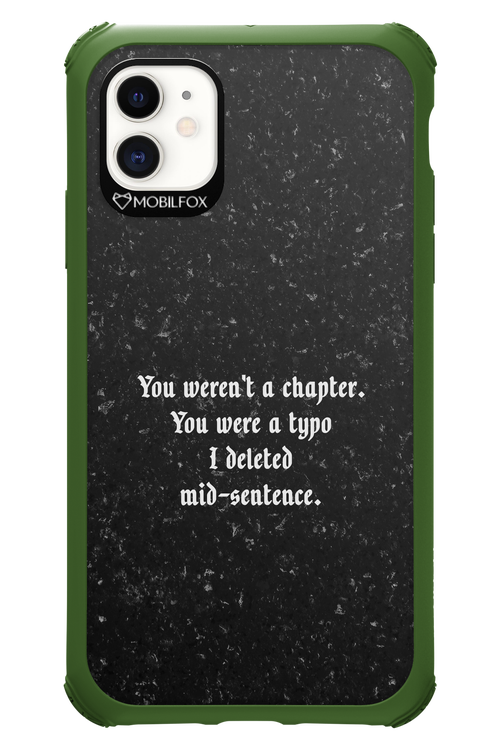 A Typo - Apple iPhone 11