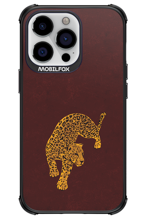 Burgundy Leopard - Apple iPhone 13 Pro