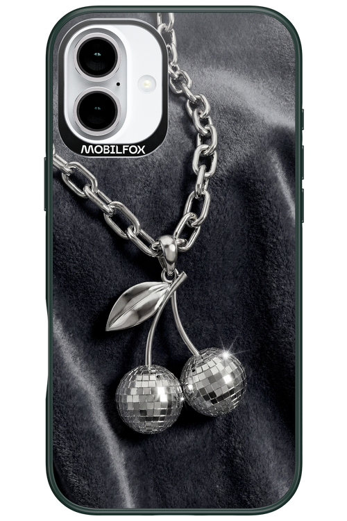 Cherry Disco Black 2.0 - Apple iPhone 16 Plus