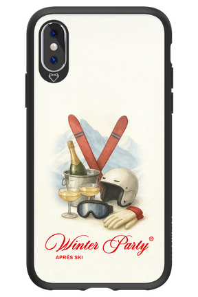 Winter Ski Party - Apple iPhone X