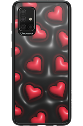 Hearts in love - Samsung Galaxy A51