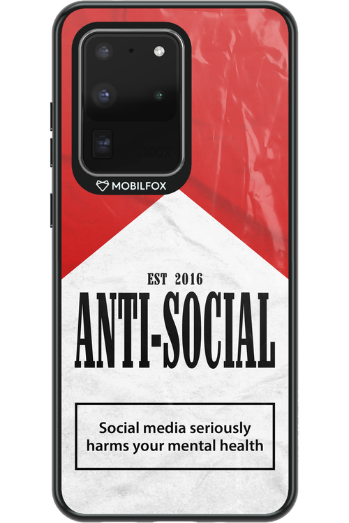 ANTI-SOCIAL II 2.0 - Samsung Galaxy S20 Ultra 5G
