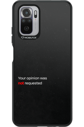 Not Requested 2.0 - Xiaomi Redmi Note 10