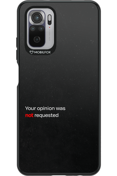 Not Requested 2.0 - Xiaomi Redmi Note 10