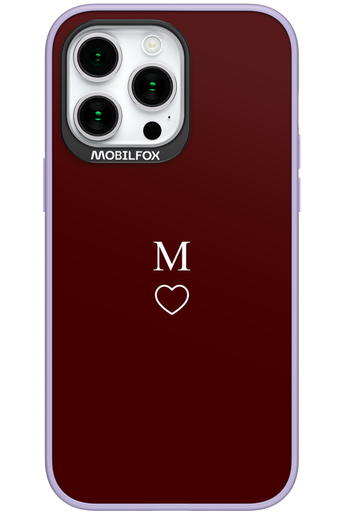 M Burgundia 2.0 - Apple iPhone 15 Pro Max