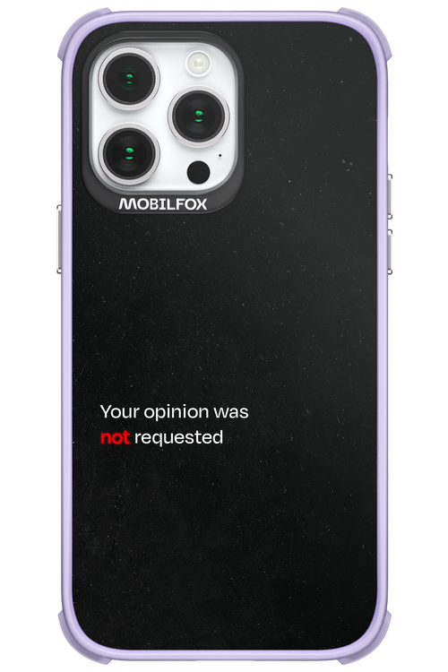 Not Requested 2.0 - Apple iPhone 14 Pro Max