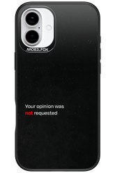 Not Requested 2.0 - Apple iPhone 16 Plus
