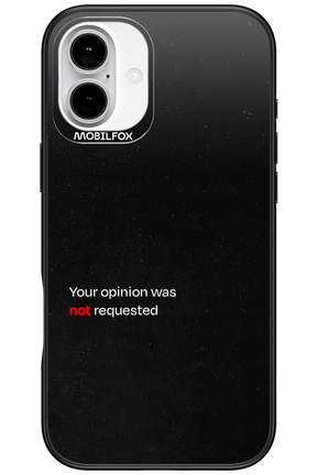 Not Requested 2.0 - Apple iPhone 16 Plus