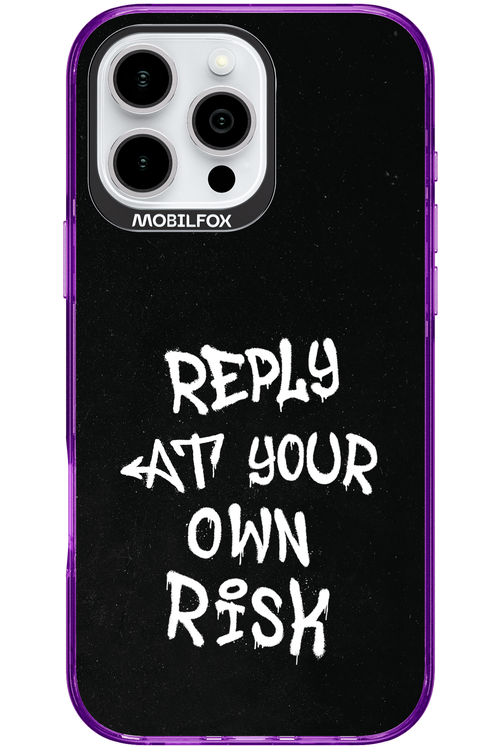 Risk Black - Apple iPhone 16 Pro Max
