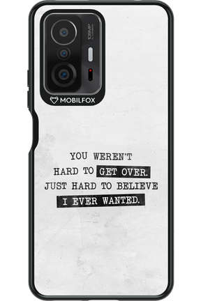 Hard to Believe - Xiaomi Mi 11T Pro