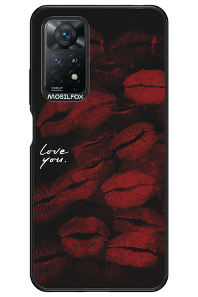 LOVE U BLACK 2.0 - Xiaomi Redmi Note 11Pro 4G/5G