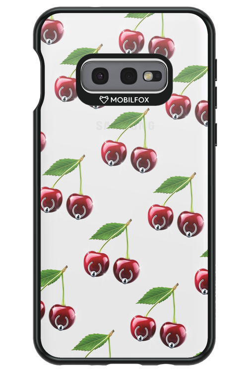 Spicy Cherries Transparent - Samsung Galaxy S10e