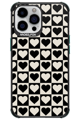 Checkered Heart - Apple iPhone 13 Pro Max