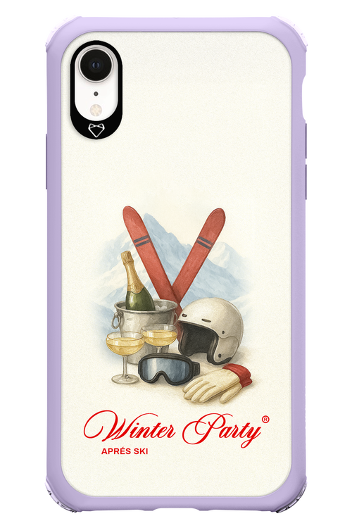 Winter Ski Party - Apple iPhone XR