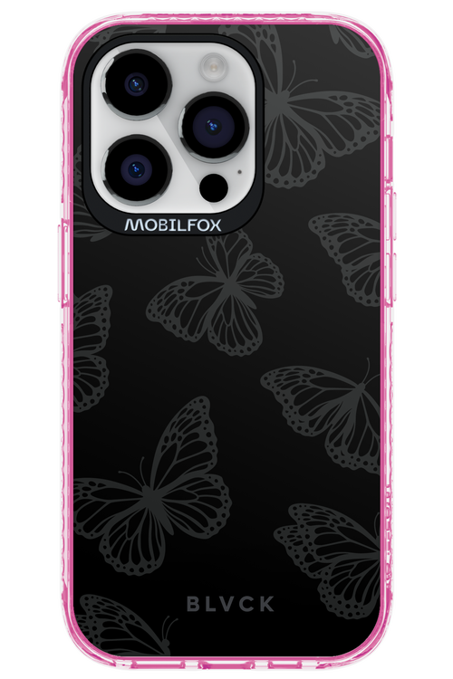 Black Butterflies - Apple iPhone 14 Pro