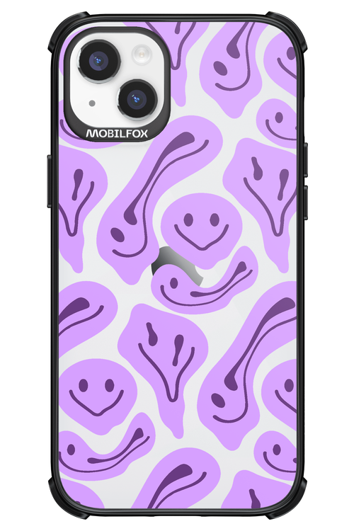 Fluid Smiley Purple - Apple iPhone 14 Plus