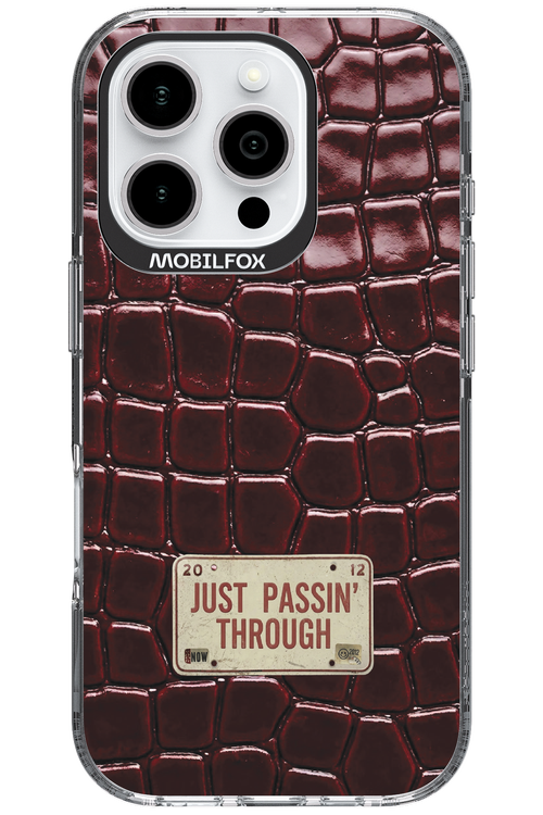 Just passin through 2.0 - Apple iPhone 16 Pro