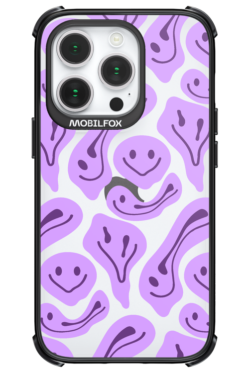 Fluid Smiley Purple - Apple iPhone 14 Pro