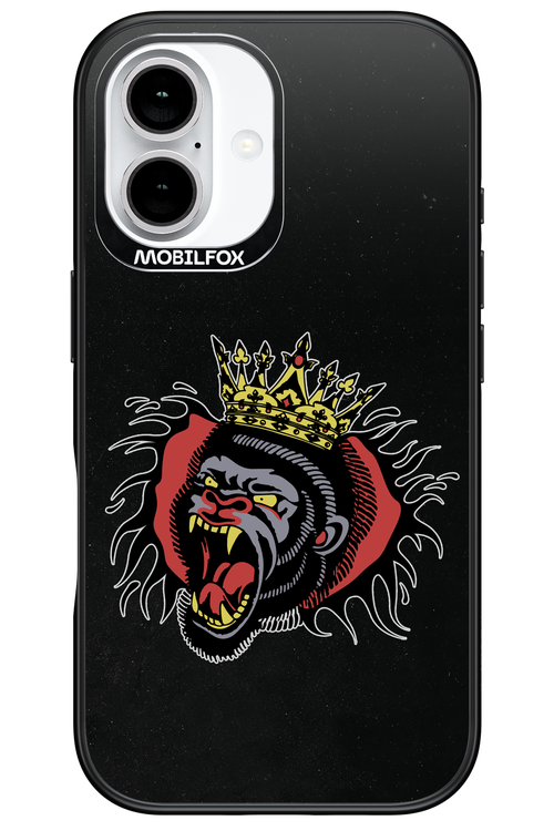 Monkey Rage Black - Apple iPhone 16