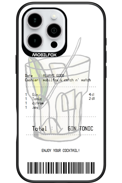 gin tonic - Apple iPhone 16 Pro Max
