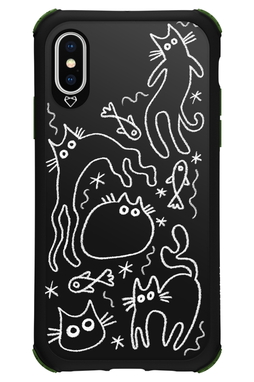 CHALK_CATS 2.0 - Apple iPhone X
