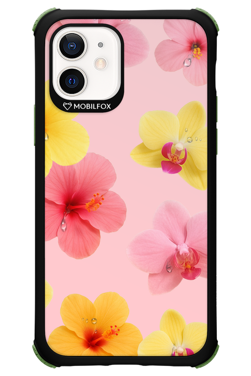 Sunset Flowers - Apple iPhone 12