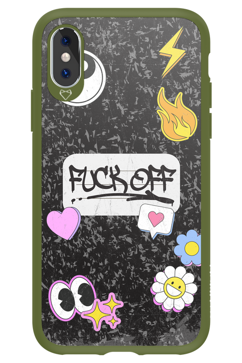 Fuck Off Case - Apple iPhone X