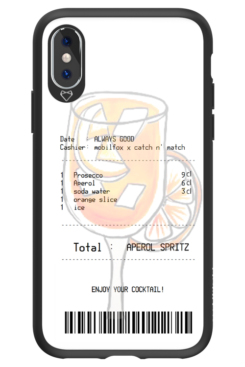 aperol spritz cocktail - Apple iPhone X