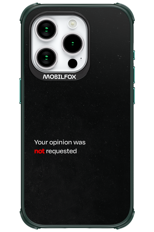 Not Requested 2.0 - Apple iPhone 15 Pro