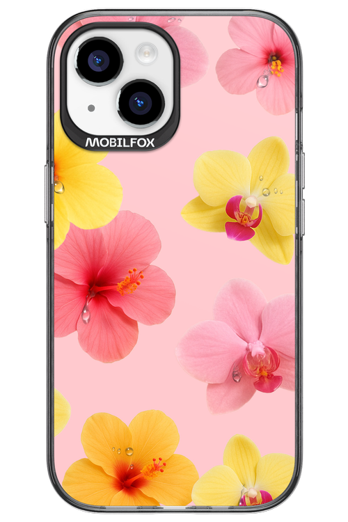 Sunset Flowers - Apple iPhone 15