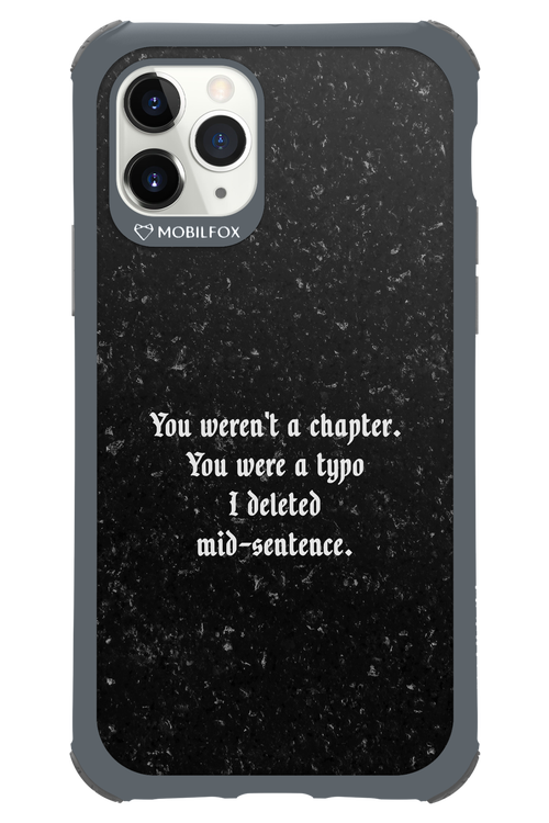A Typo - Apple iPhone 11 Pro